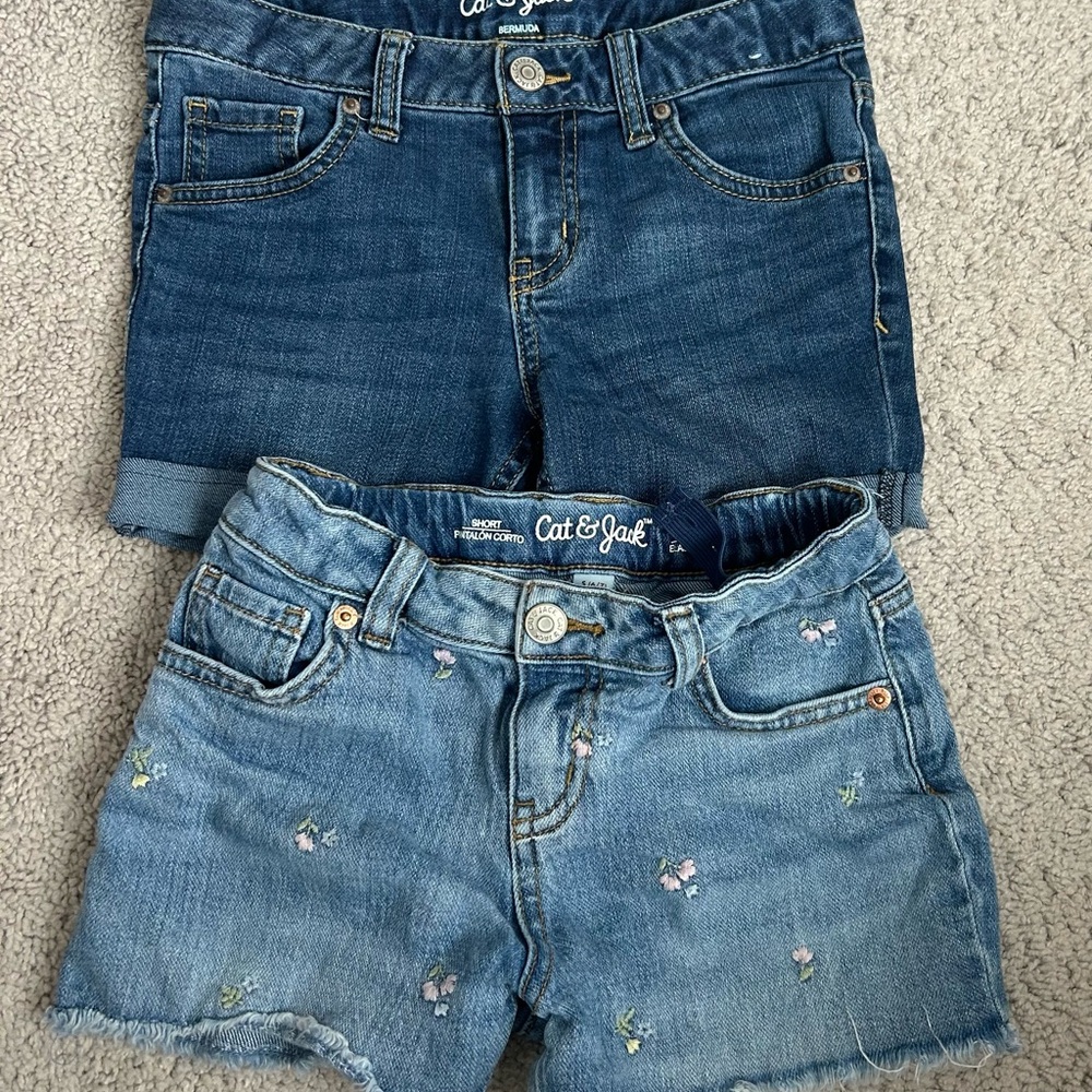Cat & Jack Kids Denim Shorts - Blue